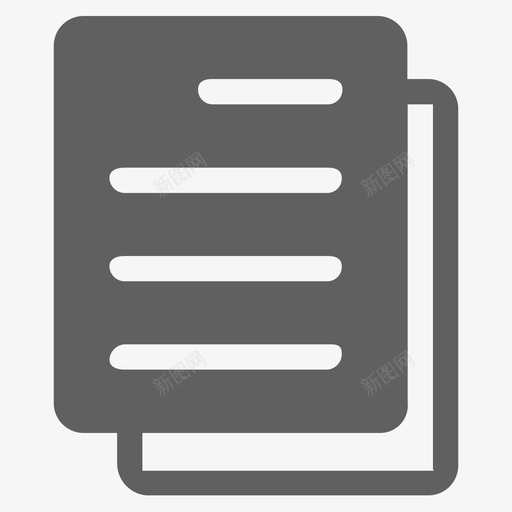 小图标_我的合同svg_新图网 https://ixintu.com 小图标_我的合同