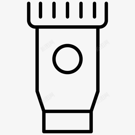 理发器图标svg_新图网 https://ixintu.com 理发器