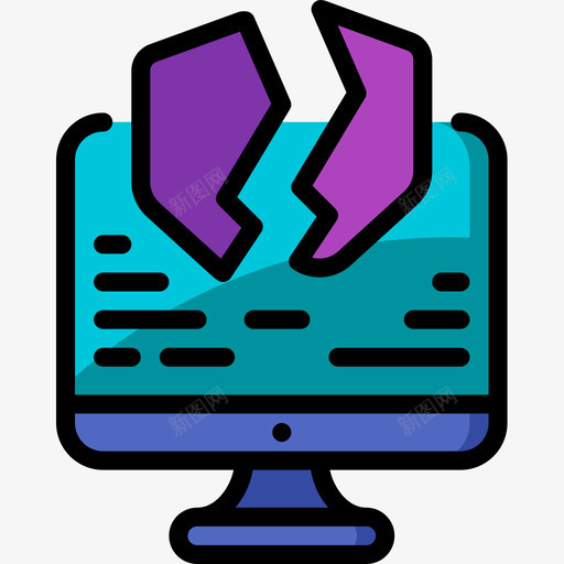 坏了黑客27号直线颜色图标svg_新图网 https://ixintu.com 27号 坏了 直线 颜色 黑客