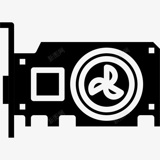 计算机硬件填充卡9图标svg_新图网 https://ixintu.com 9 计算机硬件填充卡