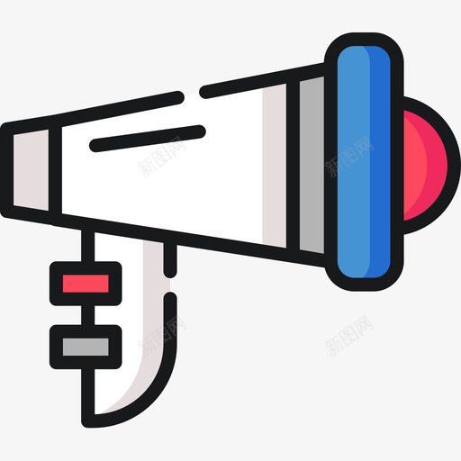 说话者游行20线性颜色图标svg_新图网 https://ixintu.com 游行 线性 说话者 颜色
