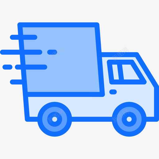 卡车12号店蓝色图标svg_新图网 https://ixintu.com 12号店 卡车 蓝色