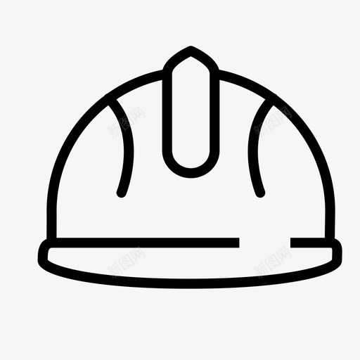 头盔安全帽工业图标svg_新图网 https://ixintu.com 制造业 头盔 安全帽 工业 工人 黄色