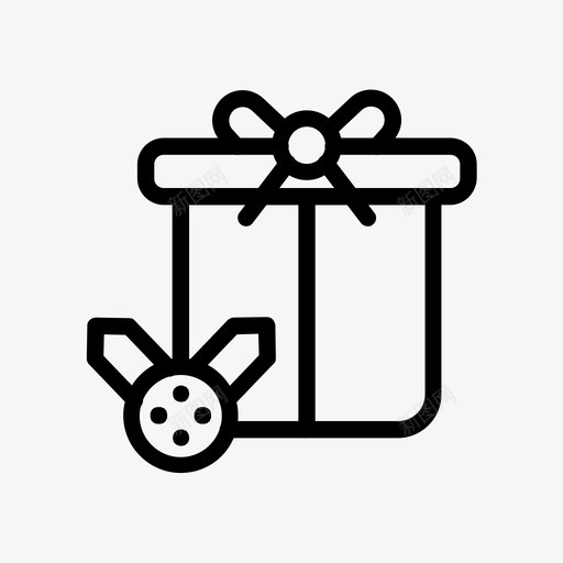 奖励冠军礼物图标svg_新图网 https://ixintu.com 冠军 奖励 奖杯 奖章 礼物