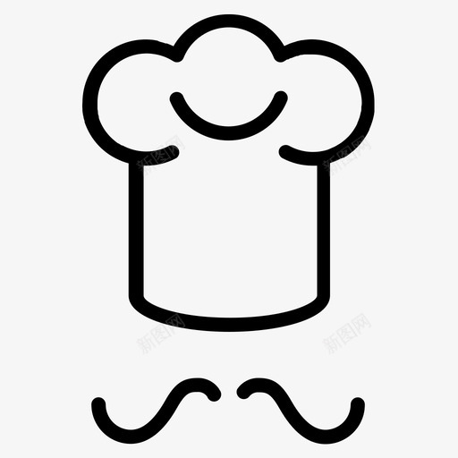 厨师烹饪厨房图标svg_新图网 https://ixintu.com 专业 厨师 厨房 烹饪 餐厅