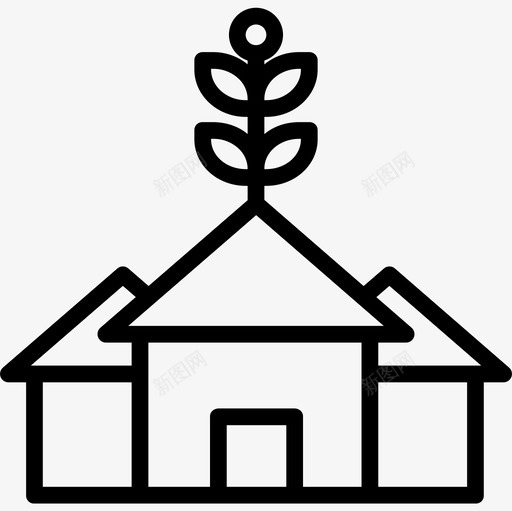 住宅房地产148直系图标svg_新图网 https://ixintu.com 住宅 房地产148 直系