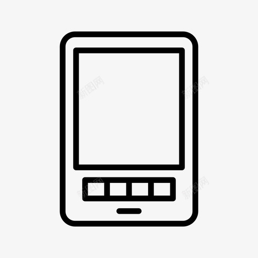 手机电子小工具图标svg_新图网 https://ixintu.com 小工 工具 手机 电子 电脑 电话线