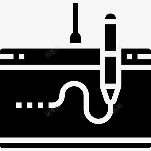 平板电脑图形2实心图标svg_新图网 https://ixintu.com 图形 实心 平板电脑