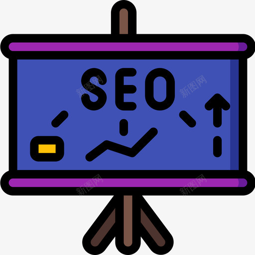 演示搜索引擎优化和网页优化18线性颜色图标svg_新图网 https://ixintu.com 优化 搜索引擎 演示 线性 网页 颜色