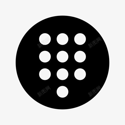 电话按钮呼叫号码图标svg_新图网 https://ixintu.com t9 号码 呼叫 按钮 电话