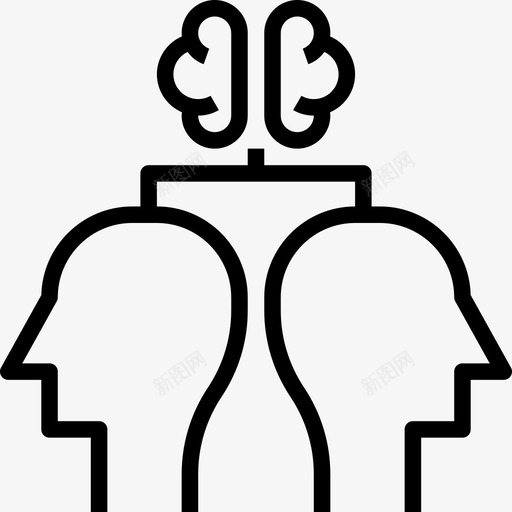头脑风暴企业管理4线性图标svg_新图网 https://ixintu.com 企业管理 头脑 线性 风暴