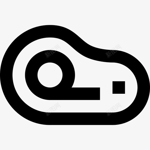 牛排3号烤肉架直排图标svg_新图网 https://ixintu.com 3号烤肉架 牛排 直排