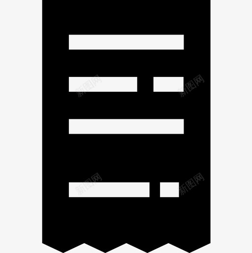发票营销127已填写图标svg_新图网 https://ixintu.com 发票 已填写 营销127