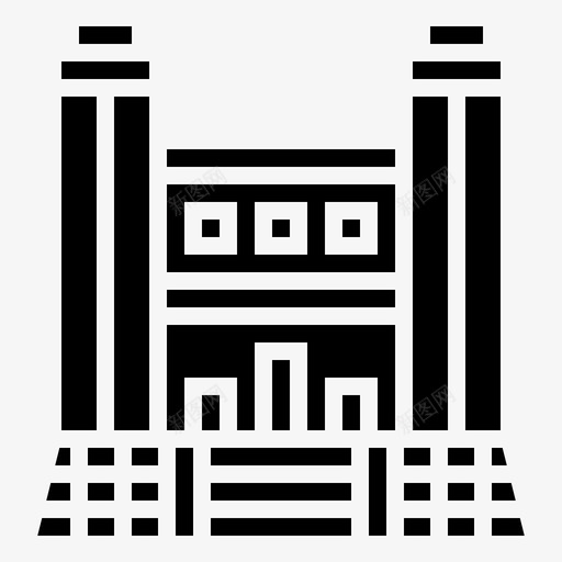 佩尼亚索非亚博物馆建筑公园图标svg_新图网 https://ixintu.com Spainsymbolgsyph 公园 博物馆 尼亚 建筑 皇后 索非亚