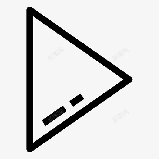 播放按钮音乐视频图标svg_新图网 https://ixintu.com 基本卷1大纲 播放按钮 视频 音乐