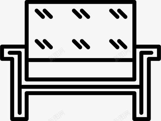 沙发家具家图标svg_新图网 https://ixintu.com 城市元素 家 家具 沙发