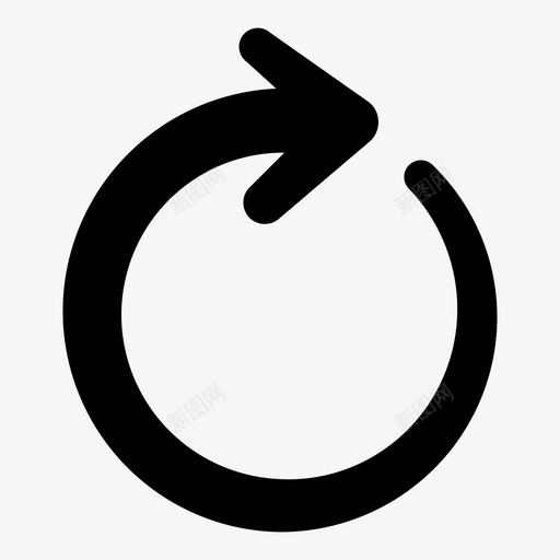 反转切换掉头图标svg_新图网 https://ixintu.com 切换 反转 掉头 松开