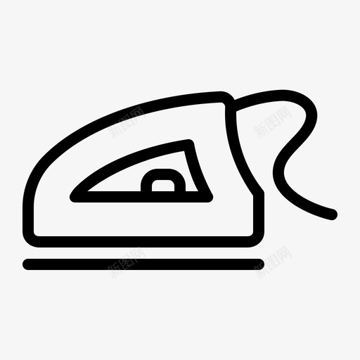 熨烫清洁清洁服务图标svg_新图网 https://ixintu.com 服务 清洁 熨斗 熨烫