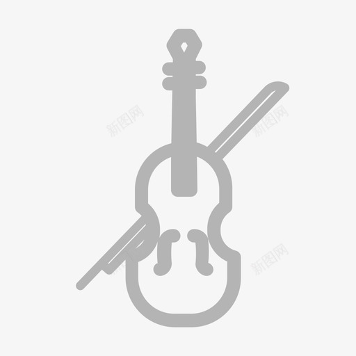 Violinsvg_新图网 https://ixintu.com Violin 资源 24