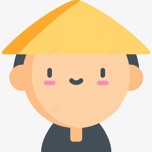 中国农历新年22平图标svg_新图网 https://ixintu.com 中国 农历 新年