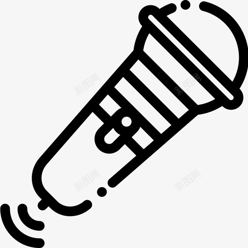雷鬼10线性话筒图标svg_新图网 https://ixintu.com 线性 话筒 雷鬼