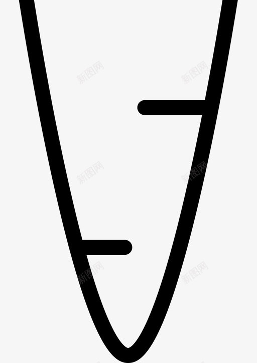 胡萝卜食物蔬菜图标svg_新图网 https://ixintu.com 农业 胡萝卜 蔬菜 食物