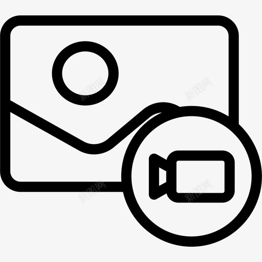 图像多媒体32线性图标svg_新图网 https://ixintu.com 图像 多媒体 线性