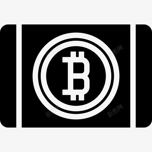 平板电脑比特币70填充图标svg_新图网 https://ixintu.com 填充 平板电脑 比特