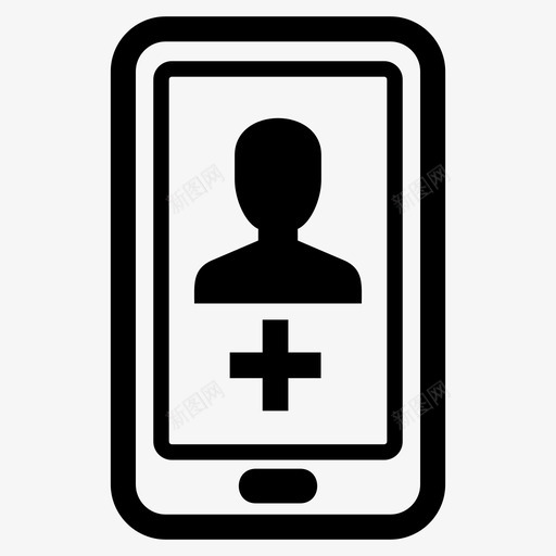 添加网络人员图标svg_新图网 https://ixintu.com 个人 人员 添加 用户 社交 网络