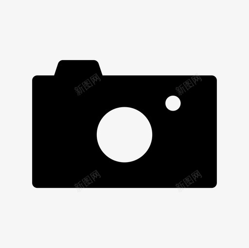 照相机图像照片图标svg_新图网 https://ixintu.com 图像 图片 摄影 照片 照相机