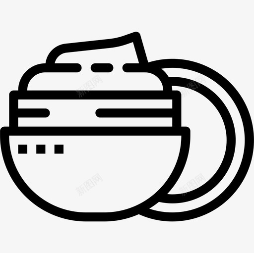 奶油色美容78直线型图标svg_新图网 https://ixintu.com 奶油 直线 线型 美容