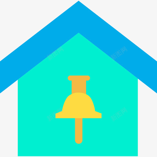 房屋地图和导航7平面图图标svg_新图网 https://ixintu.com 地图 导航 平面图 房屋
