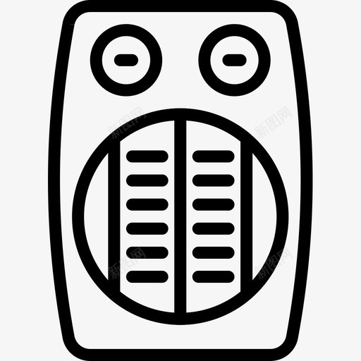 卤素家庭12线性图标svg_新图网 https://ixintu.com 卤素 家庭12 线性