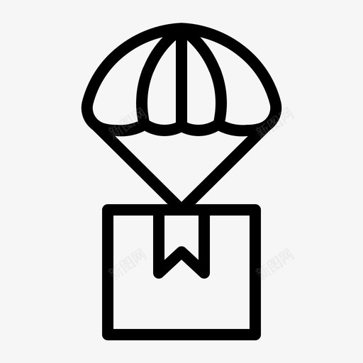 发送箱快速交付包装图标svg_新图网 https://ixintu.com 包装 发送箱 快速交付 运输和交付