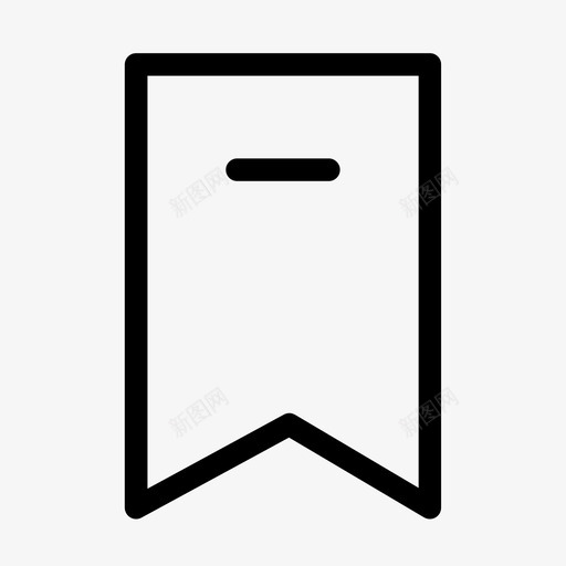 书签菜单导航图标svg_新图网 https://ixintu.com 书签 保存 导航 导航精简 菜单