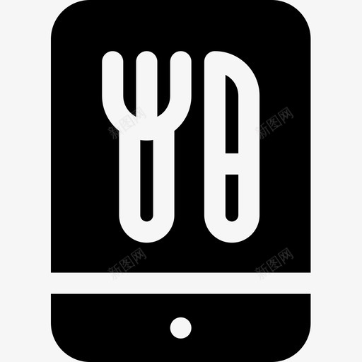 App美食25填充图标svg_新图网 https://ixintu.com App 填充 美食