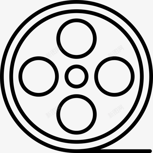 照相机胶卷多媒体图标svg_新图网 https://ixintu.com 多媒体 照相机 胶卷