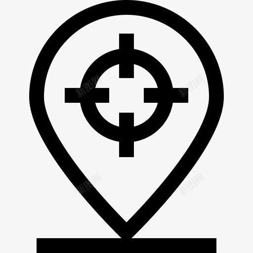 位置导航和地图21线性图标svg_新图网 https://ixintu.com 位置 导航和地图21 线性