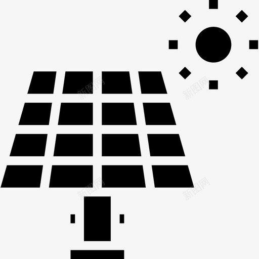 太阳能能量37填充图标svg_新图网 https://ixintu.com 填充 太阳能 能量37