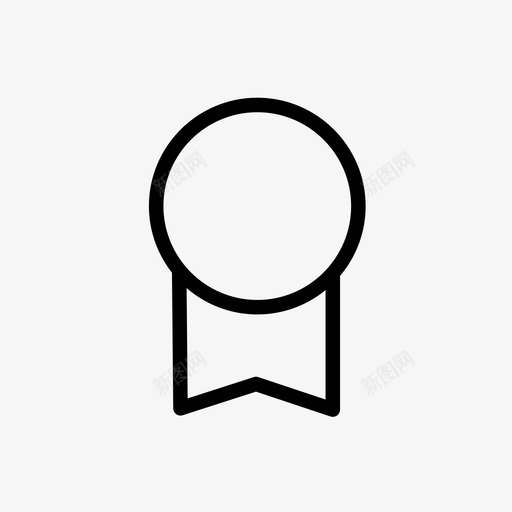 证书徽章保证图标svg_新图网 https://ixintu.com 丝带 保证 徽章 证书 质量 质量退款