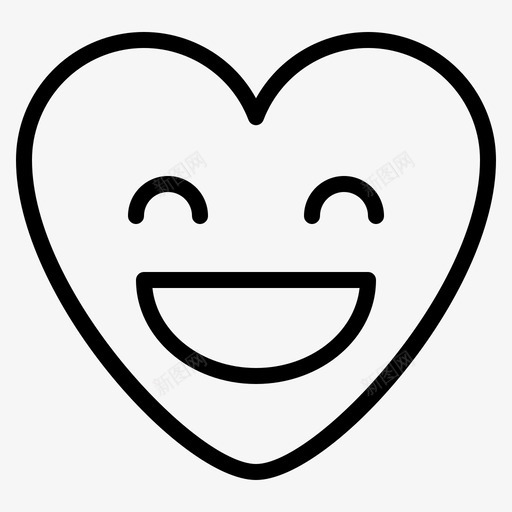 美妙的表情兴奋惊喜图标svg_新图网 https://ixintu.com 兴奋 心灵表情 惊喜 美妙的表情