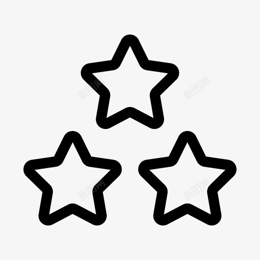 明星成就奖项图标svg_新图网 https://ixintu.com 奖章 奖项 徽章 成就 明星 荣誉