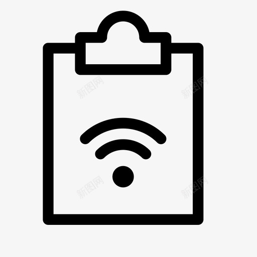 共享任务airplay剪贴板图标svg_新图网 https://ixintu.com airplay 任务剪贴板 共享任务 剪贴板 无线