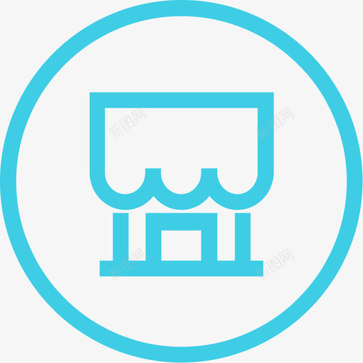 便利店-困境-电商行业冲击svg_新图网 https://ixintu.com 便利店-困境-电商行业冲击