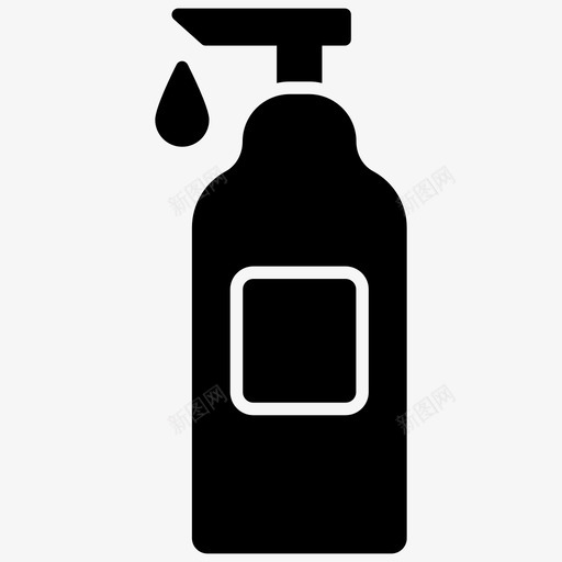 洗手液沐浴露皂液分配器图标svg_新图网 https://ixintu.com 分配器 图标 沐浴露 洗手 清洁 皂液 肥皂水