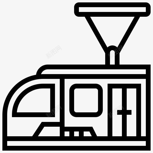 电动火车快车铁路图标svg_新图网 https://ixintu.com 1号线 快车 火车 电动 车辆 运输 运输车 铁路