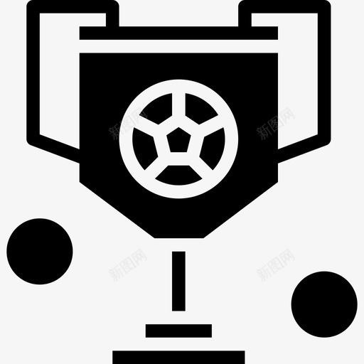奖杯足球30加油图标svg_新图网 https://ixintu.com 加油 奖杯 足球30