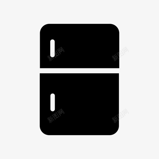 冰箱厨师烹饪图标svg_新图网 https://ixintu.com 冰箱 厨师 厨房 厨房字形 烹饪 食物