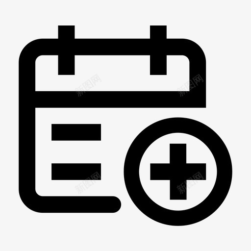 -预约挂号svg_新图网 https://ixintu.com -预约挂号 线性