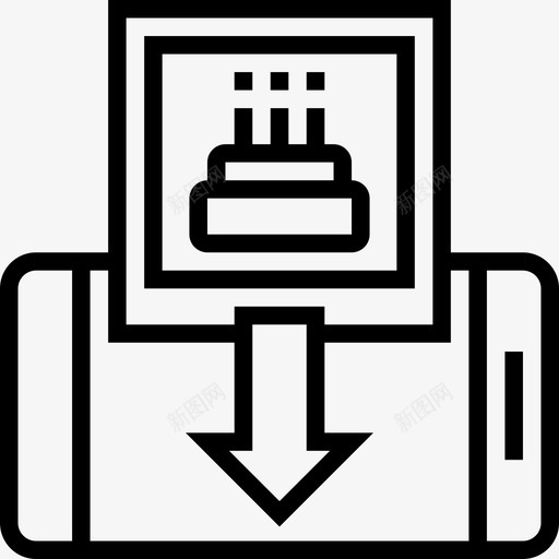 摄像机32岁生日派对直拍图标svg_新图网 https://ixintu.com 32岁 摄像机 派对 生日 直拍